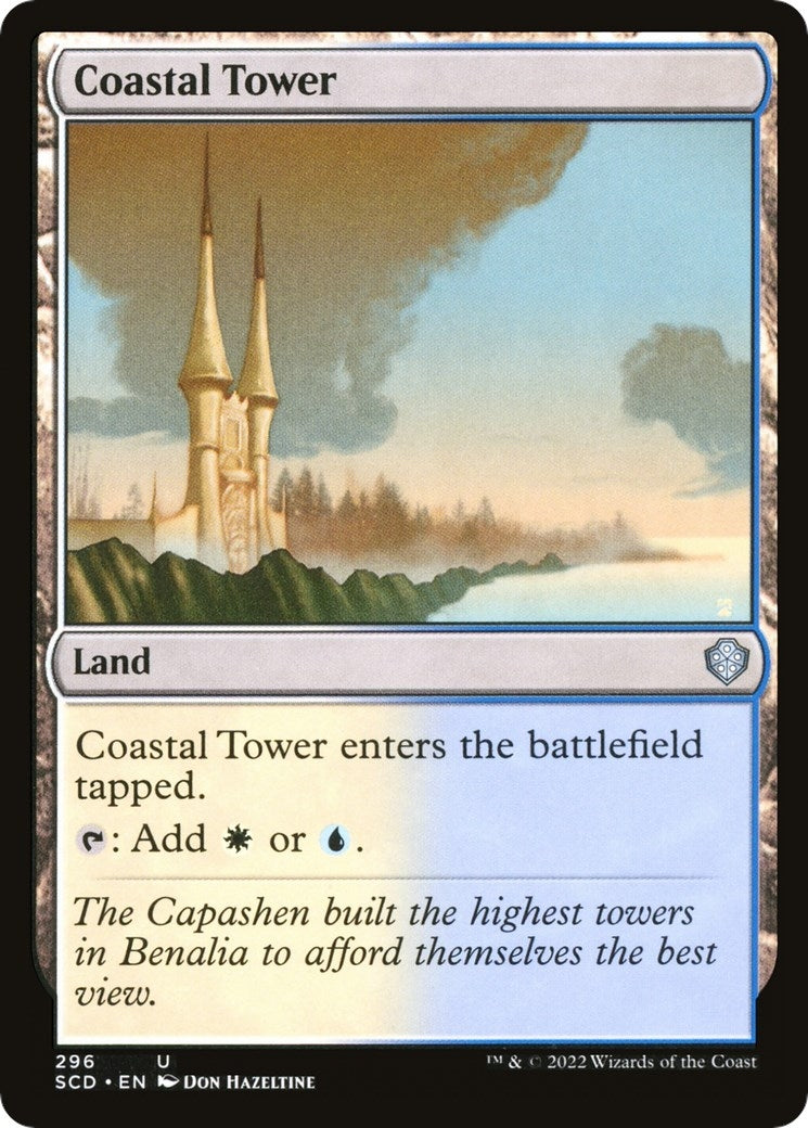 Image for Coastal Tower (296) (Starter Commander Decks) - Magic: The Gathering