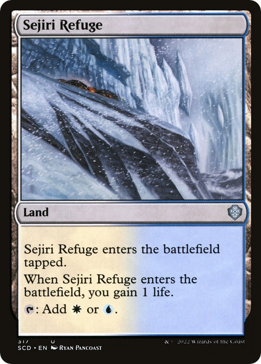 Image for Sejiri Refuge (317) (Starter Commander Decks) - Magic: The Gathering
