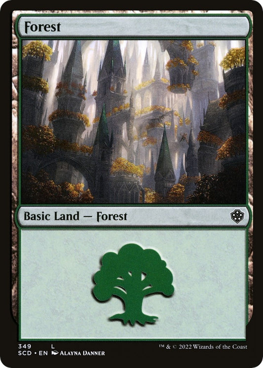 Image for Forest (349) (349) (Starter Commander Decks) - Magic: The Gathering