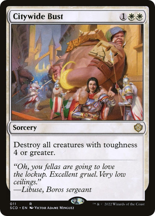 Image for Citywide Bust (11) (Starter Commander Decks) - Magic: The Gathering