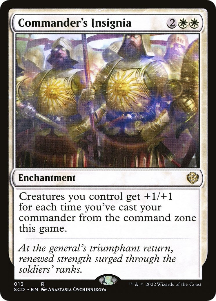 Image for Commander's Insignia (13) (Starter Commander Decks) - Magic: The Gathering