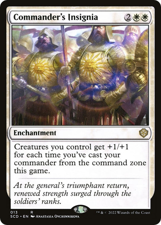 Image for Commander's Insignia (13) (Starter Commander Decks) - Magic: The Gathering