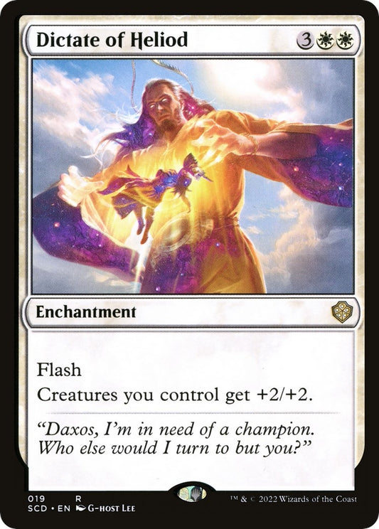 Image for Dictate of Heliod (19) (Starter Commander Decks) - Magic: The Gathering