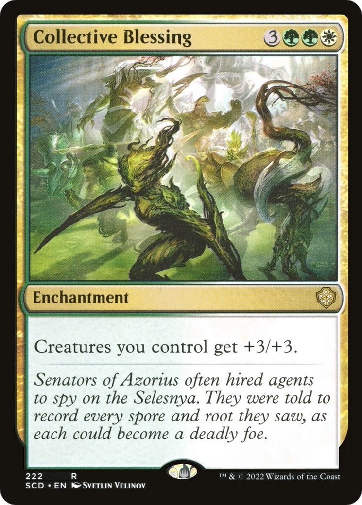 Image for Collective Blessing (222) (Starter Commander Decks) - Magic: The Gathering