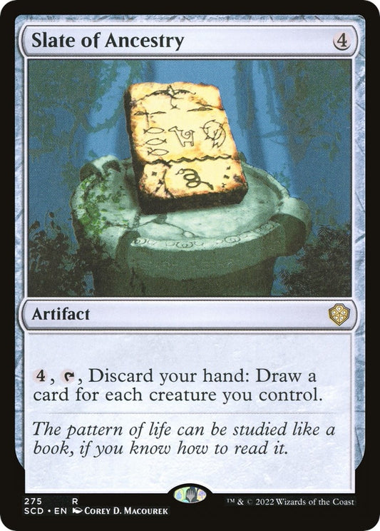 Image for Slate of Ancestry (275) (Starter Commander Decks) - Magic: The Gathering