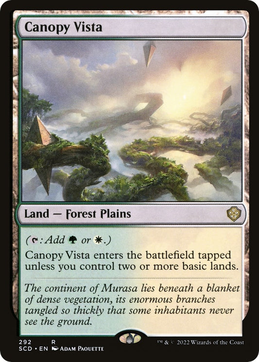 Image for Canopy Vista (292) (Starter Commander Decks) - Magic: The Gathering