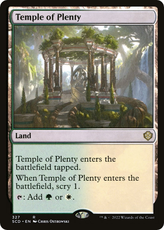 Image for Temple of Plenty (327) (Starter Commander Decks) - Magic: The Gathering