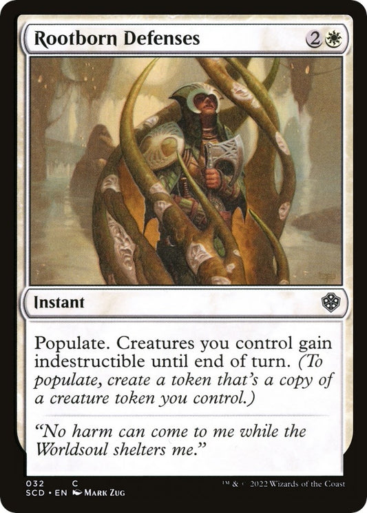 Image for Rootborn Defenses (32) (Starter Commander Decks) - Magic: The Gathering