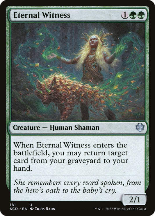 Image for Eternal Witness (181) (Starter Commander Decks) - Magic: The Gathering
