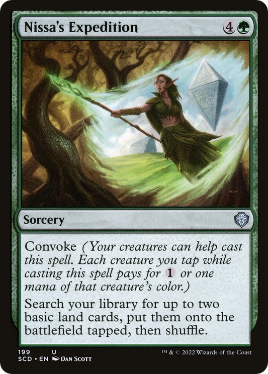 Image for Nissa's Expedition (199) (Starter Commander Decks) - Magic: The Gathering