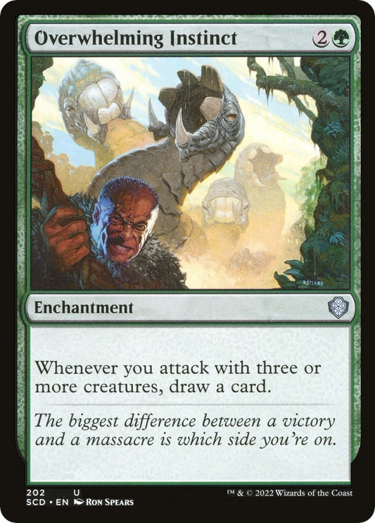 Image for Overwhelming Instinct (202) (Starter Commander Decks) - Magic: The Gathering