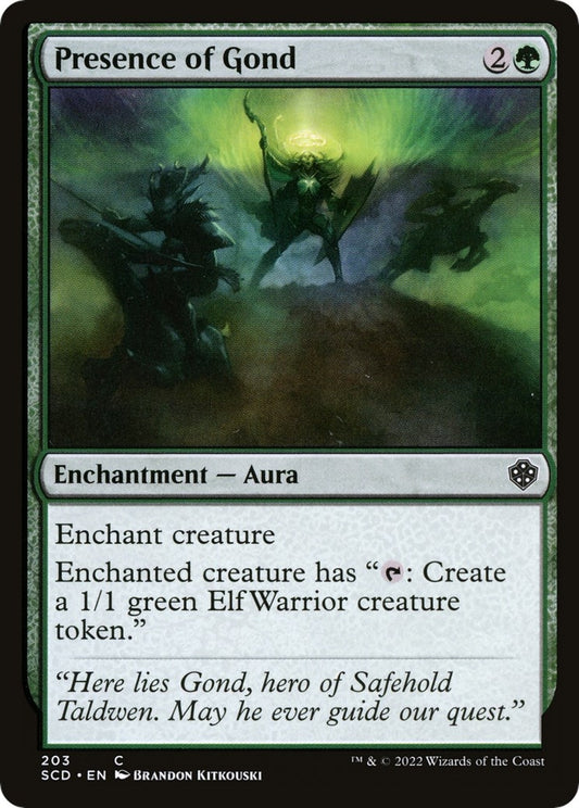 Image for Presence of Gond (203) (Starter Commander Decks) - Magic: The Gathering