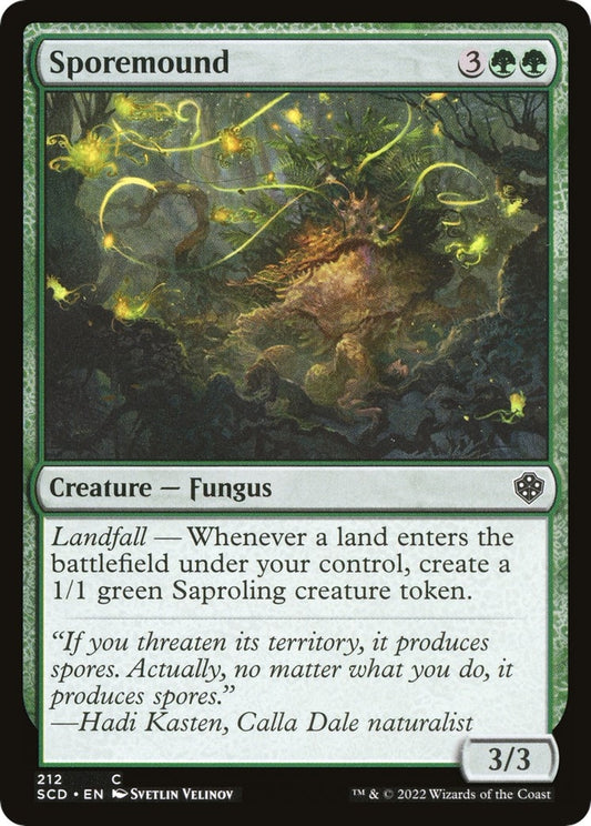 Image for Sporemound (212) (Starter Commander Decks) - Magic: The Gathering