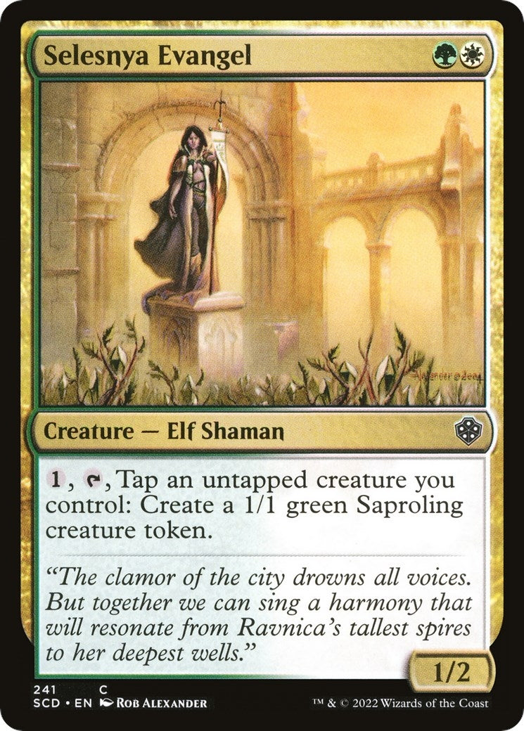 Image for Selesnya Evangel (241) (Starter Commander Decks) - Magic: The Gathering