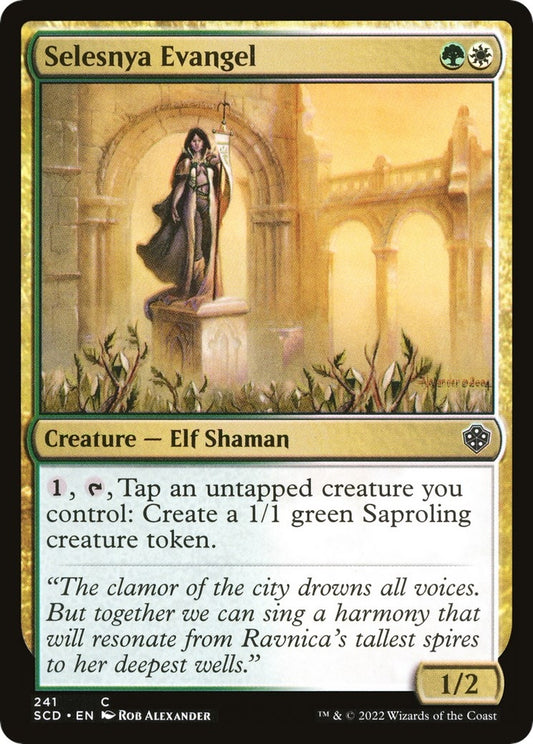 Image for Selesnya Evangel (241) (Starter Commander Decks) - Magic: The Gathering