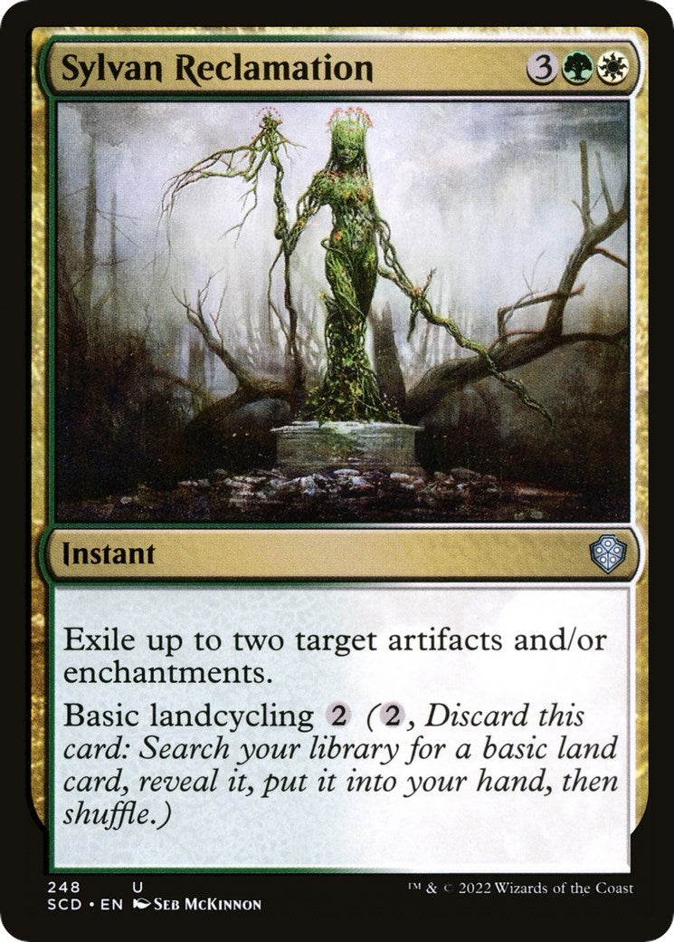 Image for Sylvan Reclamation (248) (Starter Commander Decks) - Magic: The Gathering