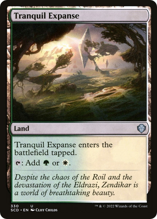 Image for Tranquil Expanse (330) (Starter Commander Decks) - Magic: The Gathering