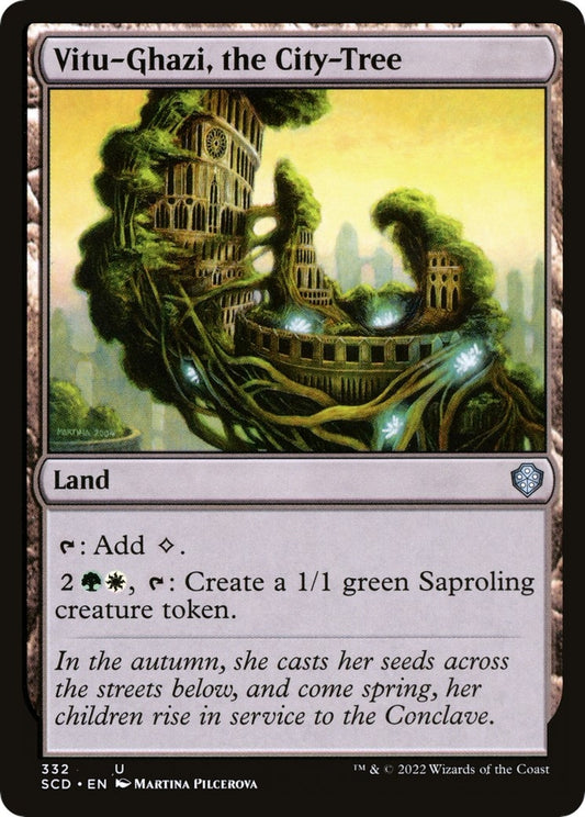 Image for Vitu-Ghazi, the City-Tree (332) (Starter Commander Decks) - Magic: The Gathering
