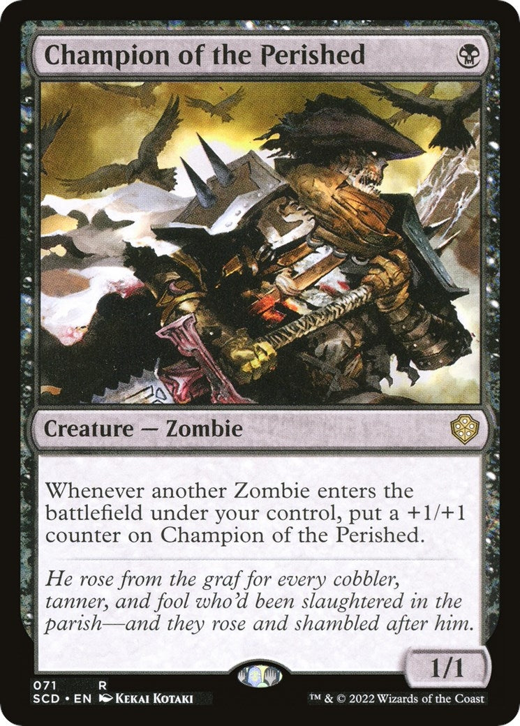 Image for Champion of the Perished (71) (Starter Commander Decks) - Magic: The Gathering