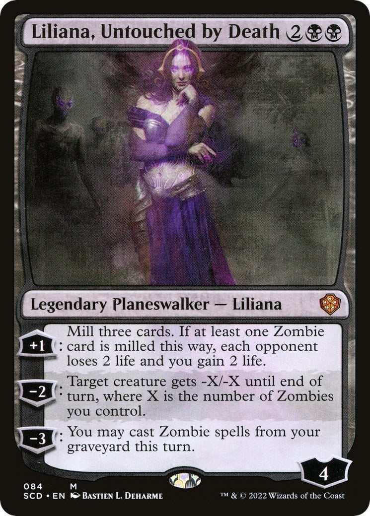 Image for Liliana, Untouched by Death (84) (Starter Commander Decks) - Magic: The Gathering