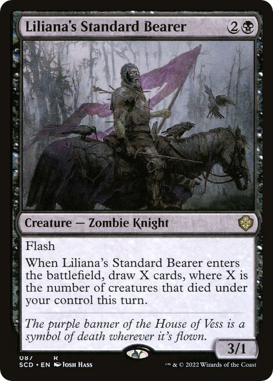 Image for Liliana's Standard Bearer (87) (Starter Commander Decks) - Magic: The Gathering