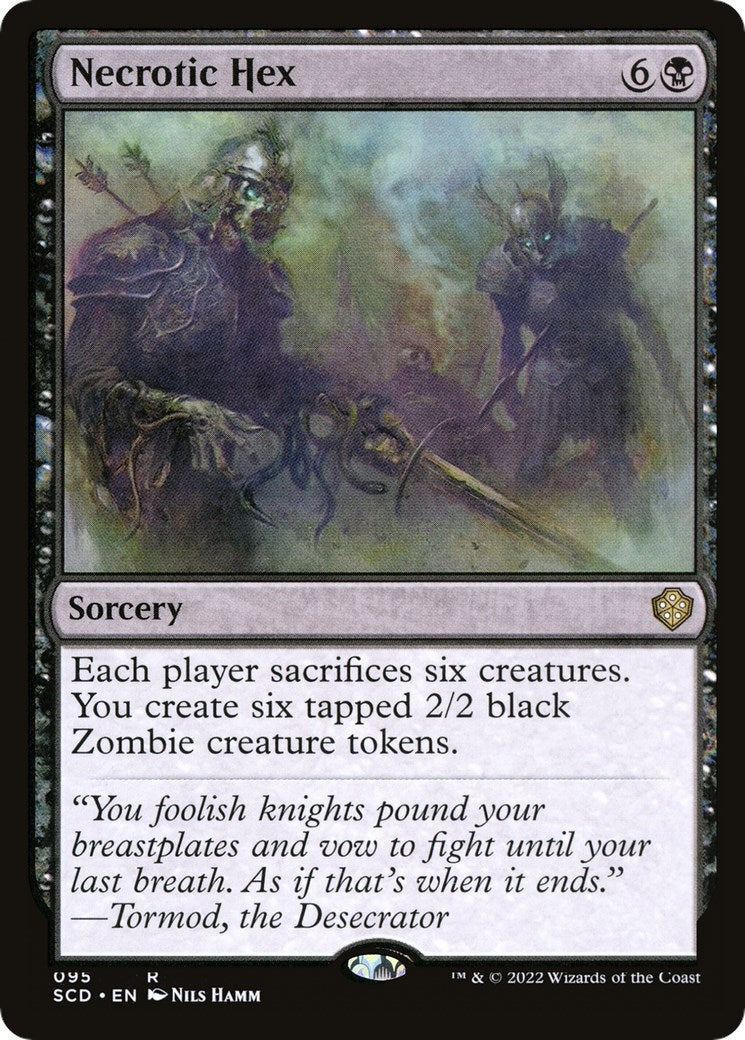 Image for Necrotic Hex (95) (Starter Commander Decks) - Magic: The Gathering