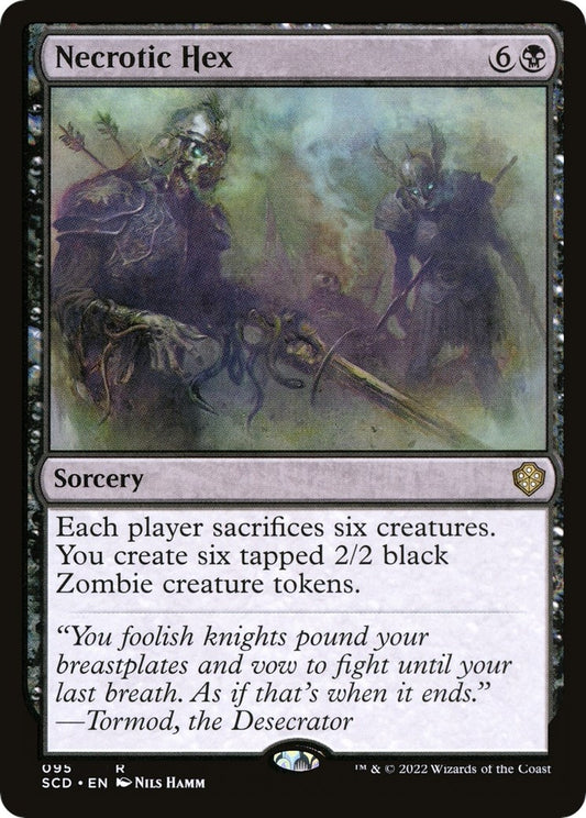 Image for Necrotic Hex (95) (Starter Commander Decks) - Magic: The Gathering