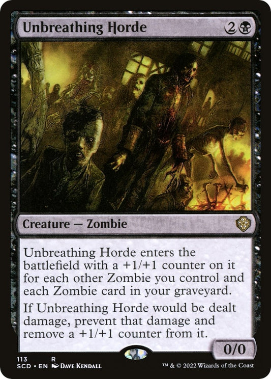 Image for Unbreathing Horde (113) (Starter Commander Decks) - Magic: The Gathering