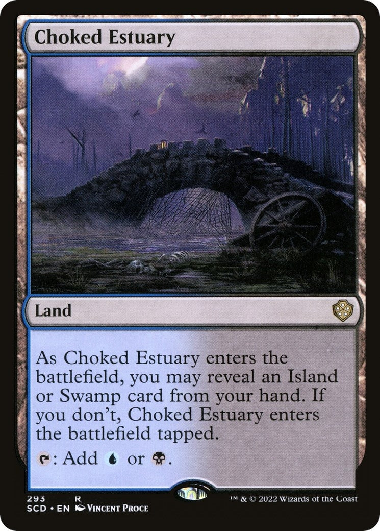 Image for Choked Estuary (293) (Starter Commander Decks) - Magic: The Gathering