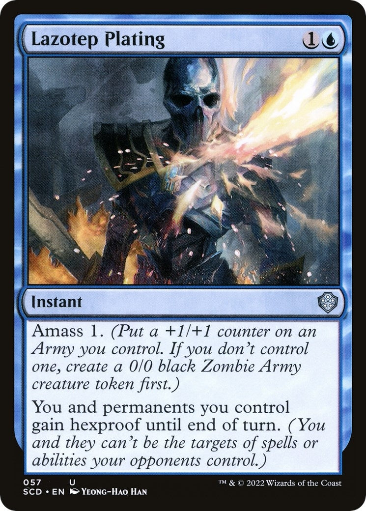 Image for Lazotep Plating (57) (Starter Commander Decks) - Magic: The Gathering