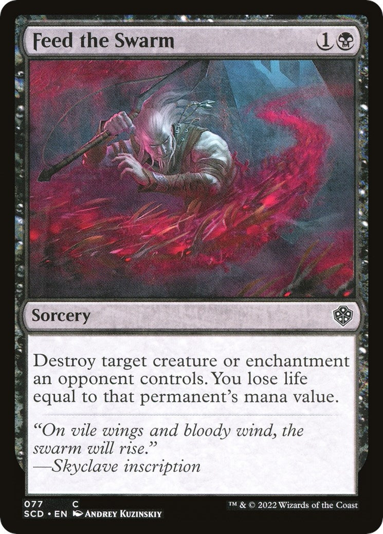 Image for Feed the Swarm (77) (Starter Commander Decks) - Magic: The Gathering