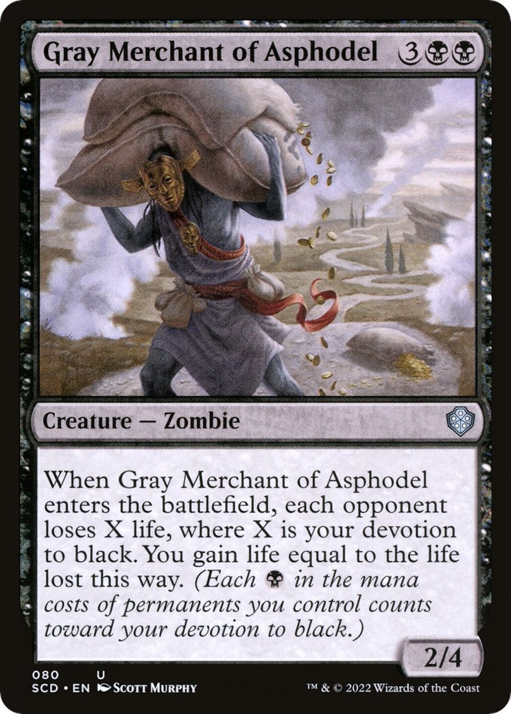 Image for Gray Merchant of Asphodel (80) (Starter Commander Decks) - Magic: The Gathering
