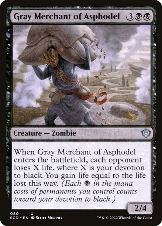 Image for Gray Merchant of Asphodel (80) (Starter Commander Decks) - Magic: The Gathering