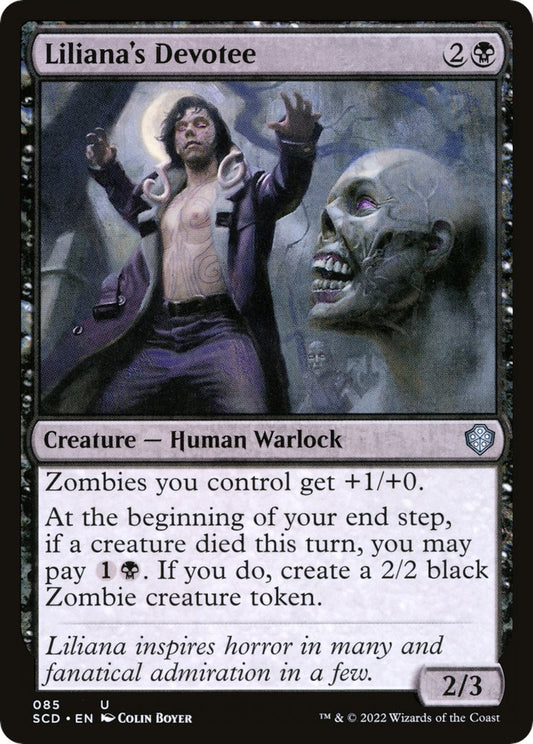 Image for Liliana's Devotee (85) (Starter Commander Decks) - Magic: The Gathering