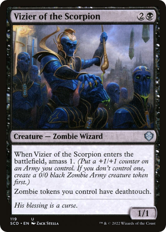 Image for Vizier of the Scorpion (119) (Starter Commander Decks) - Magic: The Gathering