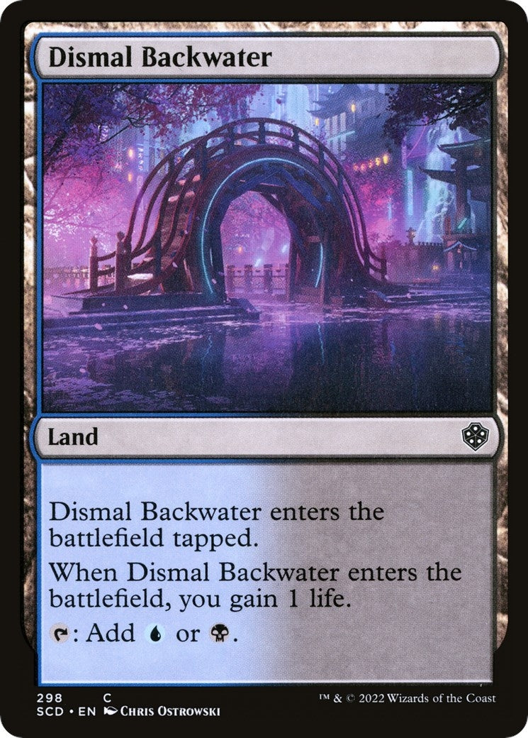 Image for Dismal Backwater (298) (Starter Commander Decks) - Magic: The Gathering