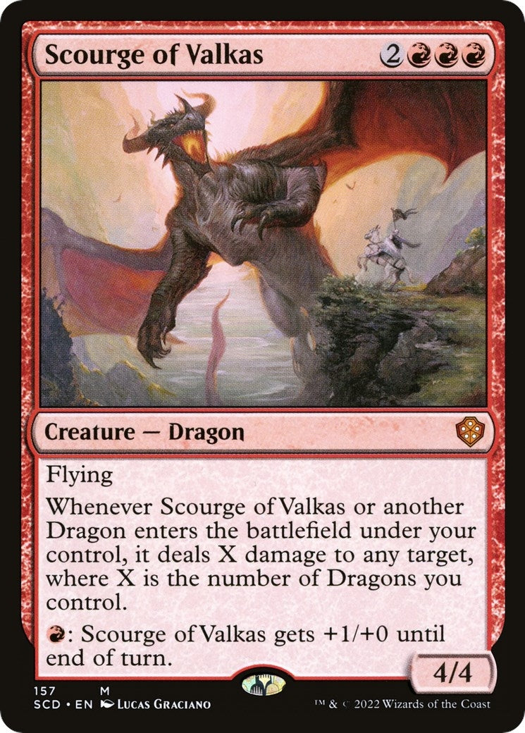 Image for Scourge of Valkas (157) (Starter Commander Decks) - Magic: The Gathering