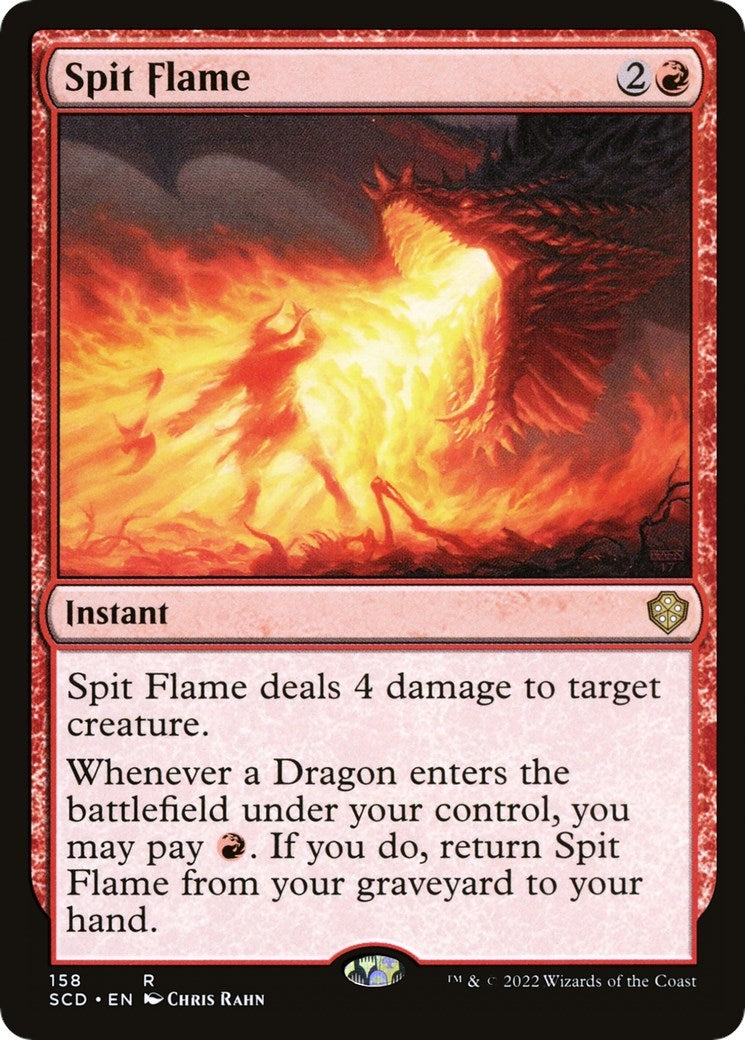 Image for Spit Flame (158) (Starter Commander Decks) - Magic: The Gathering