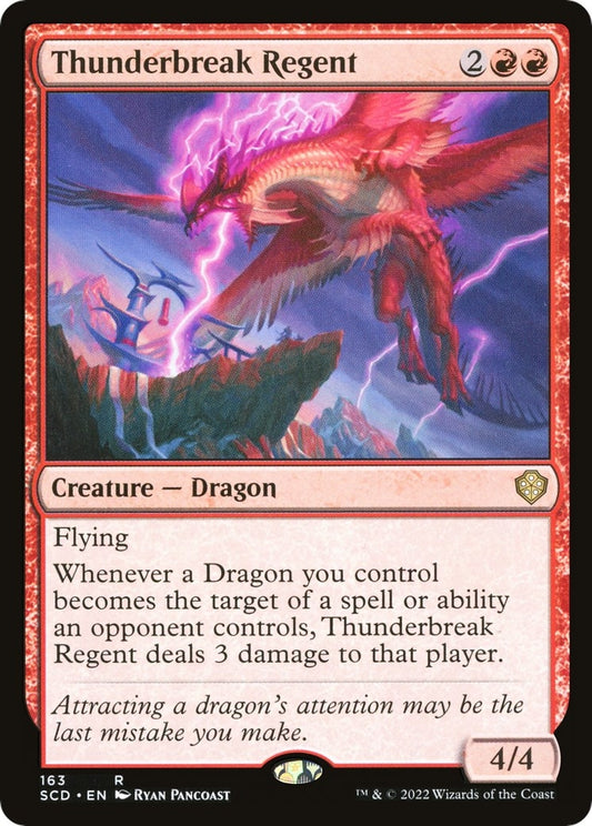Image for Thunderbreak Regent (163) (Starter Commander Decks) - Magic: The Gathering