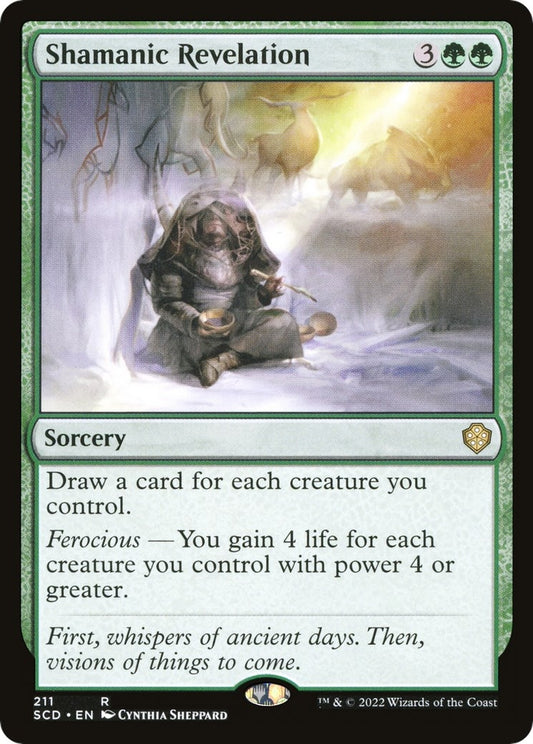 Image for Shamanic Revelation (211) (Starter Commander Decks) - Magic: The Gathering
