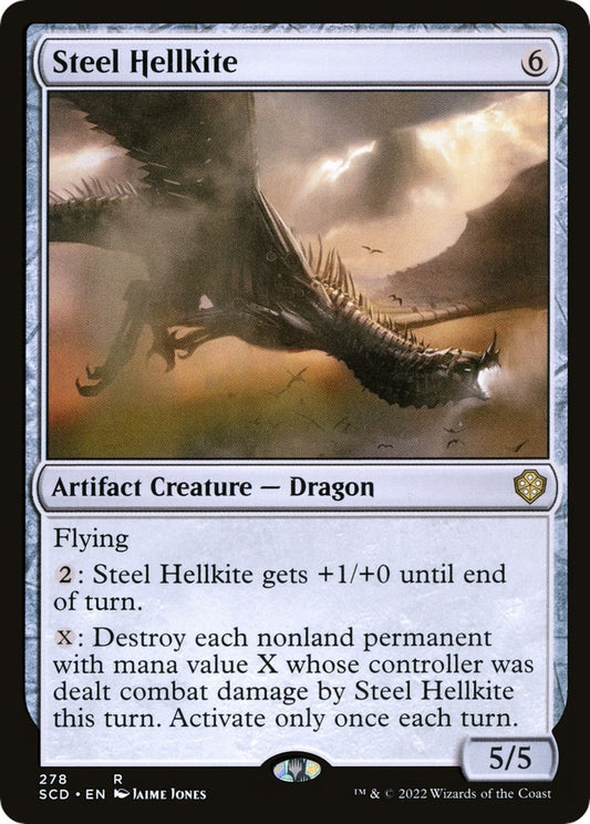 Image for Steel Hellkite (278) (Starter Commander Decks) - Magic: The Gathering