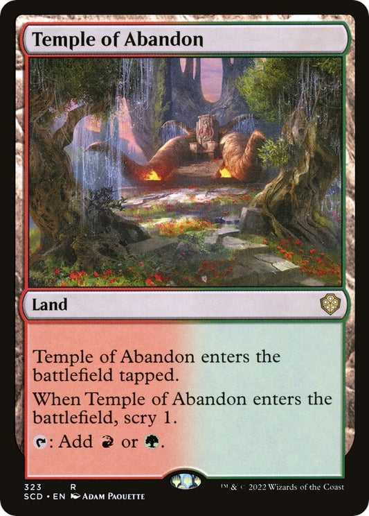Image for Temple of Abandon (323) (Starter Commander Decks) - Magic: The Gathering