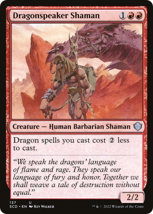 Image for Dragonspeaker Shaman (137) (Starter Commander Decks) - Magic: The Gathering