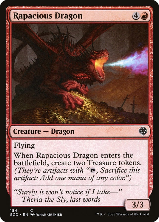 Image for Rapacious Dragon (154) (Starter Commander Decks) - Magic: The Gathering