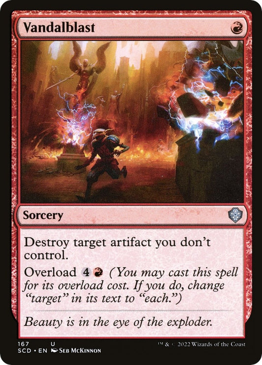 Image for Vandalblast (167) (Starter Commander Decks) - Magic: The Gathering