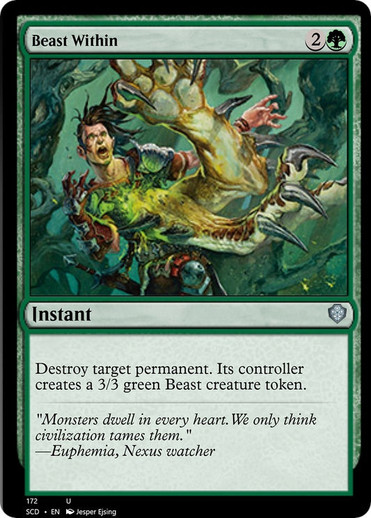 Image for Beast Within (172) (Starter Commander Decks) - Magic: The Gathering
