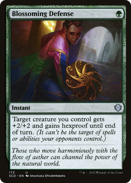 Image for Blossoming Defense (173) (Starter Commander Decks) - Magic: The Gathering