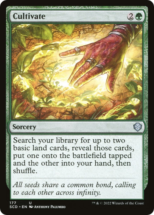 Image for Cultivate (177) (Starter Commander Decks) - Magic: The Gathering