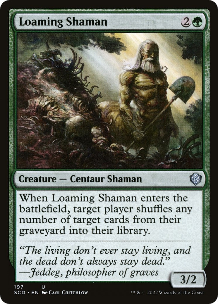 Image for Loaming Shaman (197) (Starter Commander Decks) - Magic: The Gathering