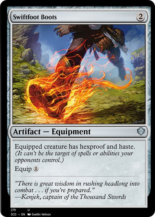 Image for Swiftfoot Boots (279) (Starter Commander Decks) - Magic: The Gathering